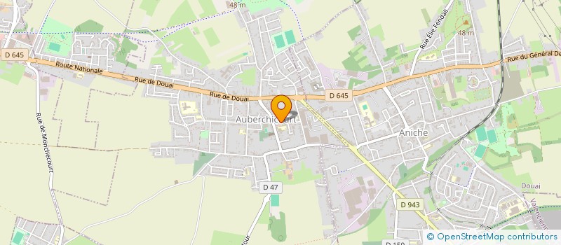 localisation de l'entreprise ASS PARENTS ELEVES ECOLES PUBLIQUES  AUBERCHICOURT