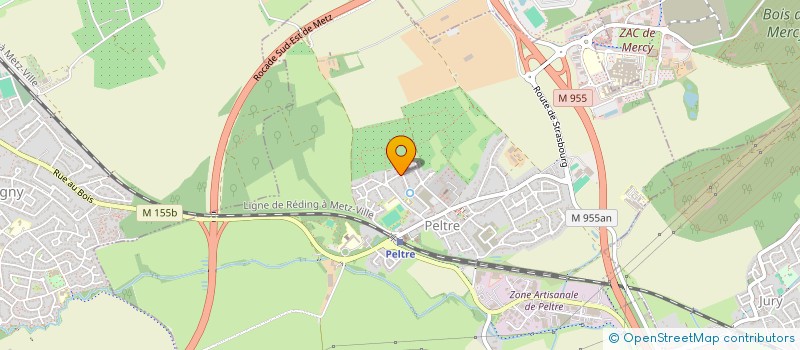 localisation de l'entreprise ASS PARENTS ELEVES ECOLES PUBLIQUES  CHESNY