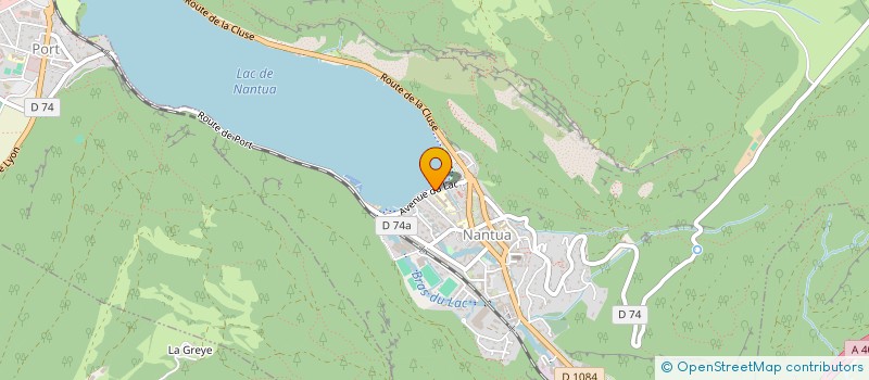 localisation de l'entreprise ASS PARENTS ELEVES ECOLES PUBLIQUES SECTEUR SCOLAIRE NANTUA BRENOD IZERNORE  NANTUA