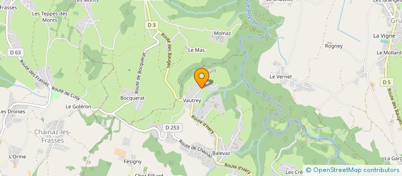 localisation de l'entreprise ASS PARENTS ELEVES ECOLESMATERNELLES  CUSY