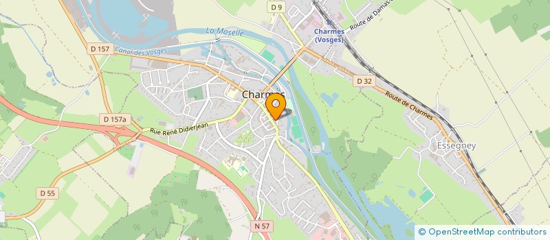 localisation de l'entreprise ASS PARENTS ELEVES ENS LIBRE ST NICOLAS à CHARMES