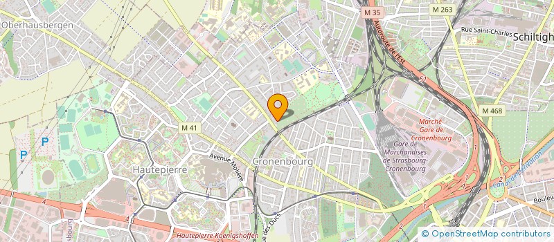localisation de l'entreprise ASS PARENTS ELEVES ENS PUBLIC EN ALSACE à STRASBOURG