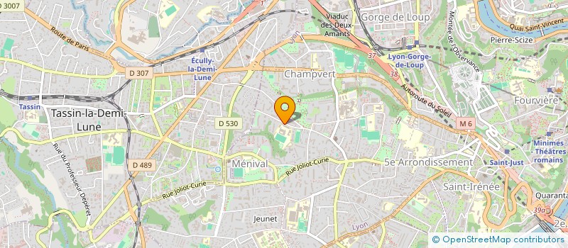 localisation de l'entreprise ASS PARENTS ELEVES ENSEIG LIBRE INST NOTRE DAME DES MINIMES à LYON