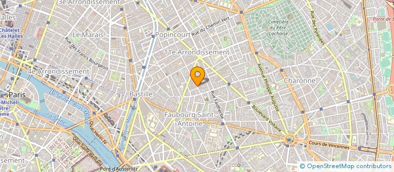 localisation de l'entreprise ASS PARENTS ELEVES ENSEIGNANTS à PARIS