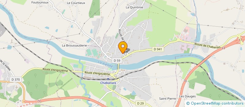localisation de l'entreprise ASS PARENTS ELEVES ENSEIGNEMENT LIBRE à CHABANAIS