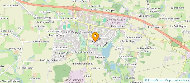localisation de l'entreprise ASS PARENTS ELEVES ET AMIS ECOLE PUBLIQUE DE SAINT GILLES à SAINT-GILLES