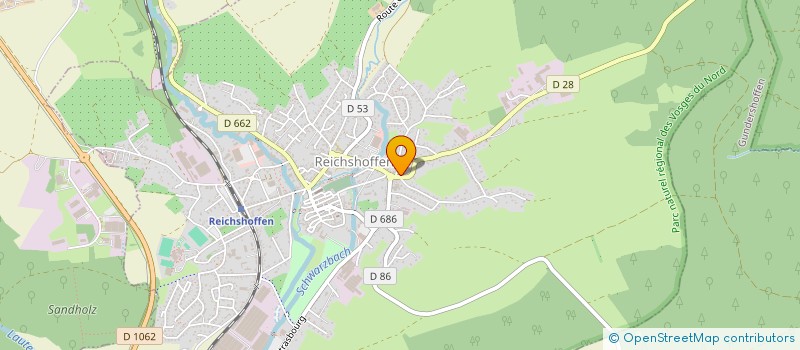 localisation de l'entreprise ASS PARENTS ELEVES FLPE REICHSHOFFEN  REICHSHOFFEN