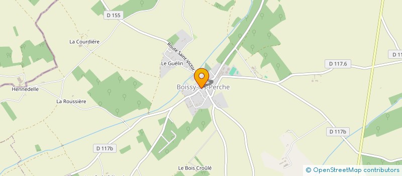localisation de l'entreprise ASS PARENTS ELEVES GROUPEMENT PEDAGOGIQUE ROHAIRE-BOISSY LES PERCHE-LA CHAPELLE FORTIN à BOISSY-LES-PERCHE