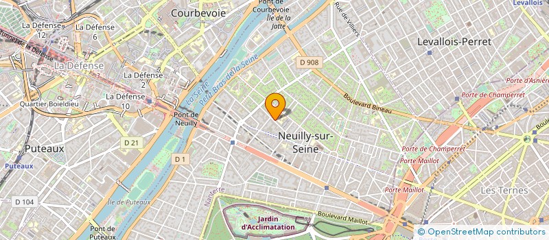 localisation de l'entreprise ASS PARENTS ELEVES INSTI SAINT DOMINIQUE à NEUILLY-SUR-SEINE