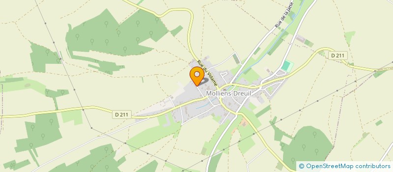 localisation de l'entreprise ASS PARENTS ELEVES MOLLIENS DREUIL à MOLLIENS-DREUIL