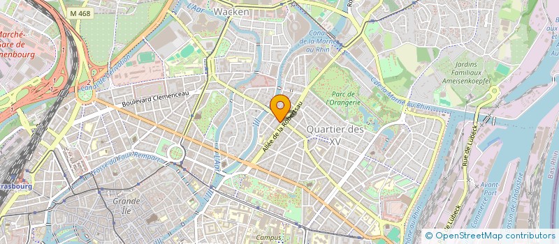 localisation de l'entreprise ASS PARENTS ELEVES N D DE SION à STRASBOURG