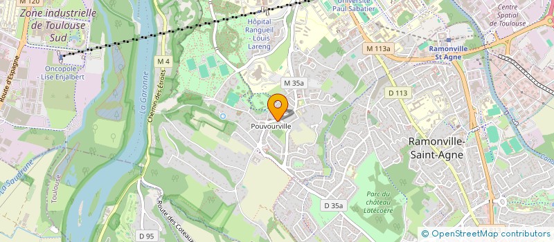 localisation de l'entreprise ASS PARENTS ELEVES NOTRE DAME DES ANGES à TOULOUSE