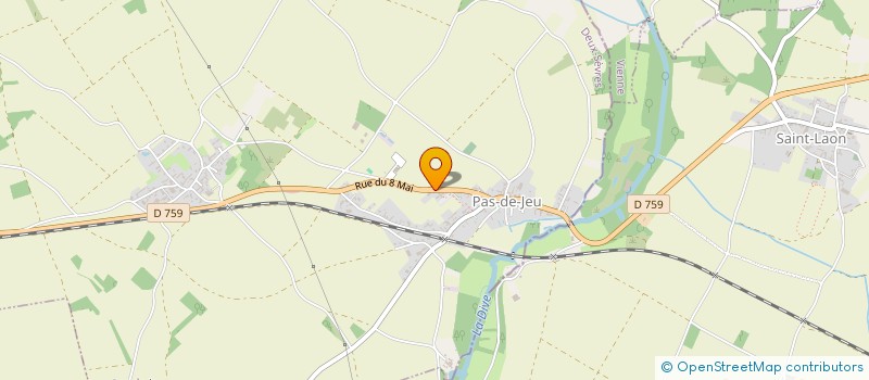 localisation de l'entreprise ASS PARENTS ELEVES PAS DE JEU  PAS-DE-JEU