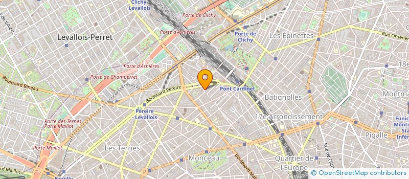 localisation de l'entreprise ASS  PARENTS ELEVES PEEP JOUFFROY  PARIS
