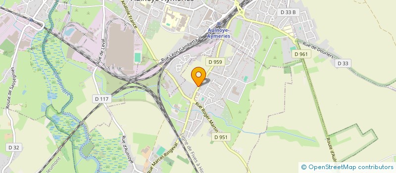 localisation de l'entreprise ASS PARENTS ELEVES PETIT MAUBEUGE à LEVAL