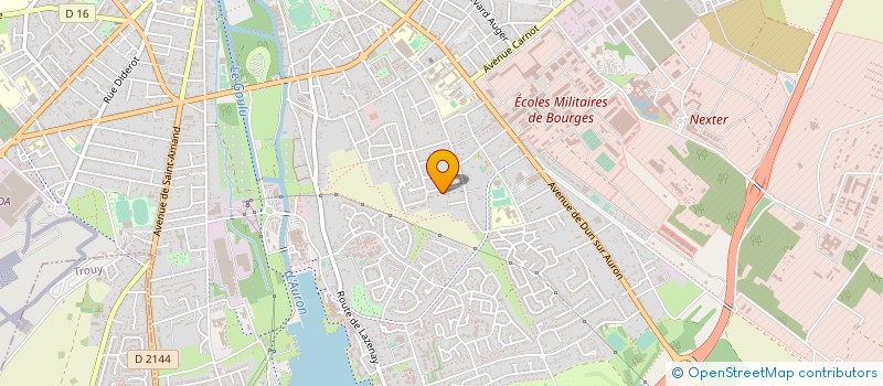 localisation de l'entreprise ASS PARENTS ELEVES PIANISTES  BOURGES