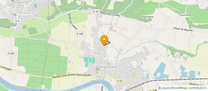 localisation de l'entreprise ASS PARENTS ELEVES REGRO SCOLAI GINESTET  GINESTET