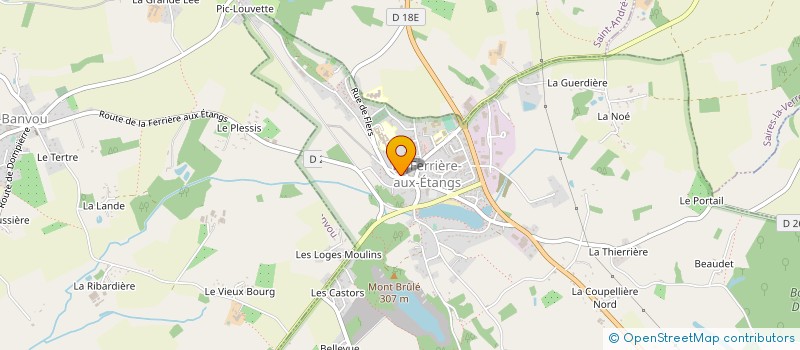 localisation de l'entreprise ASS PARENTS ELEVES REGROUPT BANVOU LE C à BANVOU