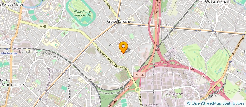 localisation de l'entreprise ASS PARENTS ELEVES SACRE COEUR à MARCQ-EN-BARŒUL