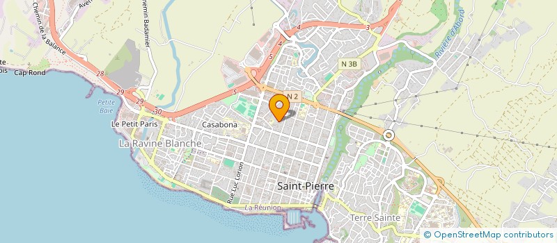 localisation de l'entreprise ASS PARENTS ENFANTS CTRE RESSOURCE à SAINT-PIERRE