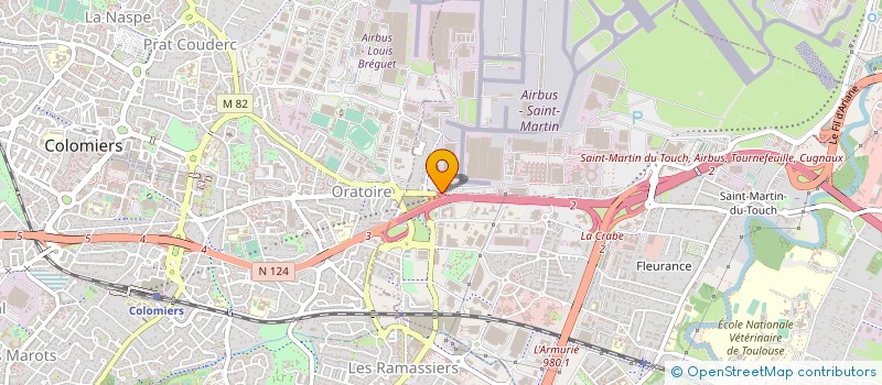 localisation de l'entreprise ASS PARENTS ENFANTS HANDICAPES AIRBUS FRANCE à TOULOUSE