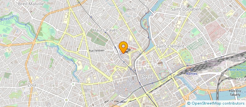 localisation de l'entreprise ASS PARENTS ENSEIGN LIBRE MARTRAY à NANTES