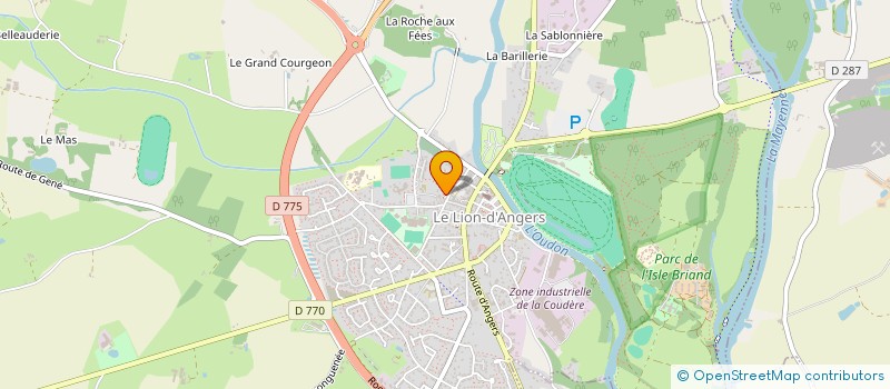 localisation de l'entreprise ASS PARENTS ET AMIS DE L ECOLE  MONTREUIL-SUR-MAINE