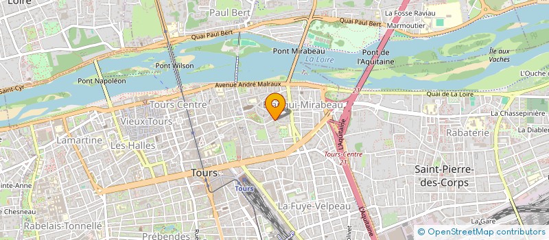 localisation de l'entreprise ASS PARENTS ET AMIS MAITRISE CNR TOURS à TOURS