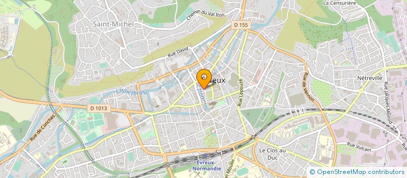 localisation de l'entreprise ASS PARENTS LYCEES ET CES à EVREUX
