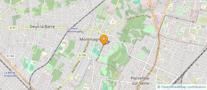localisation de l'entreprise ASS PARENTS POUR UNE ECOLE NOUVELLE à MONTMAGNY