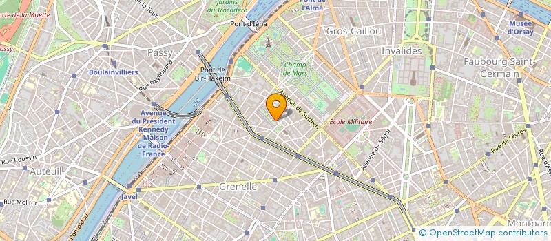 localisation de l'entreprise ASS  PARIS AMICALE CAMOU  PARIS