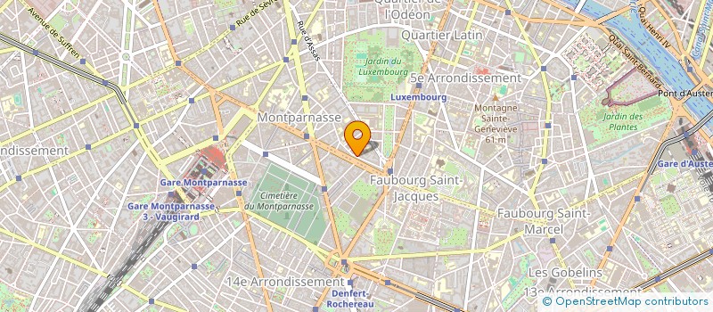 localisation de l'entreprise ASS PARIS BEIJING  PARIS