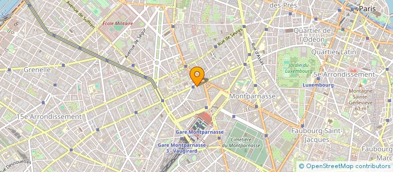 localisation de l'entreprise ASS PARIS SECOURISME  PARIS