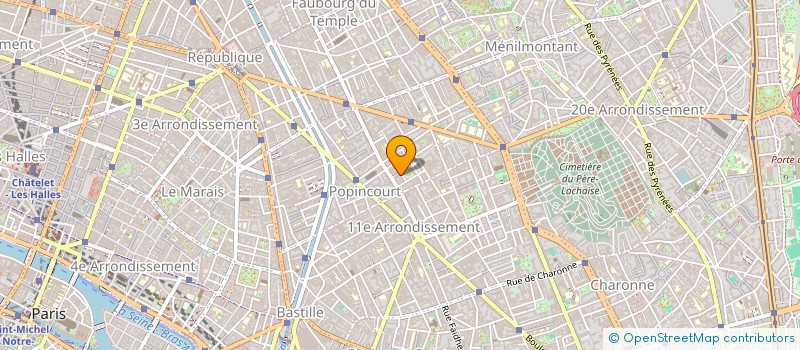 localisation de l'entreprise ASS  PARIS VO-THUAT CLUB  PARIS