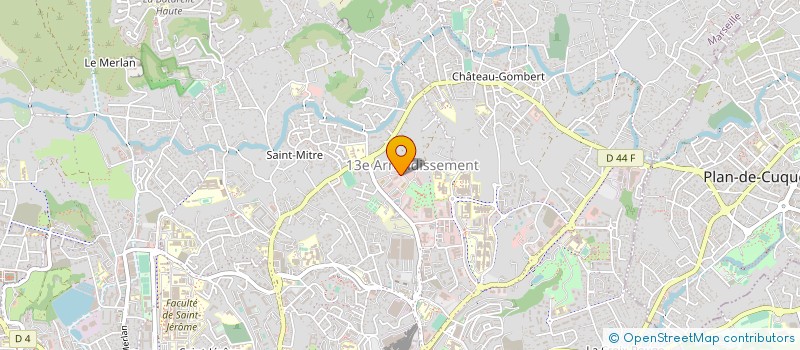 localisation de l'entreprise ASS PARITAIRE ACTION SOCIALE BATIMENT à MARSEILLE