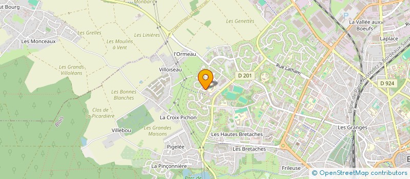 localisation de l'entreprise ASS PARODI  BLOIS