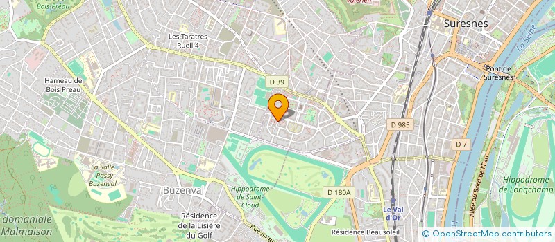 localisation de l'entreprise ASS PAROISS EGLISE EVANGELIQ à SURESNES