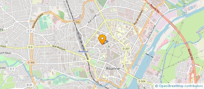 localisation de l'entreprise ASS PAROISS ST ETIENNE BUVETTE à ROANNE