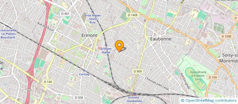 localisation de l'entreprise ASS PAROISSE ORTHODOX RENCONTRE CHRIST à EAUBONNE