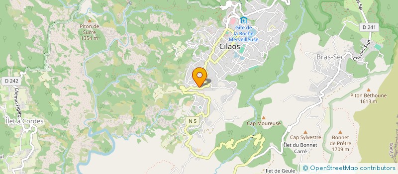 localisation de l'entreprise ASS PAROISSIALE à CILAOS