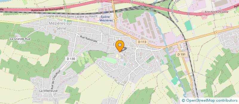 localisation de l'entreprise ASS  PAROISSIALE D'EPONE à EPONE