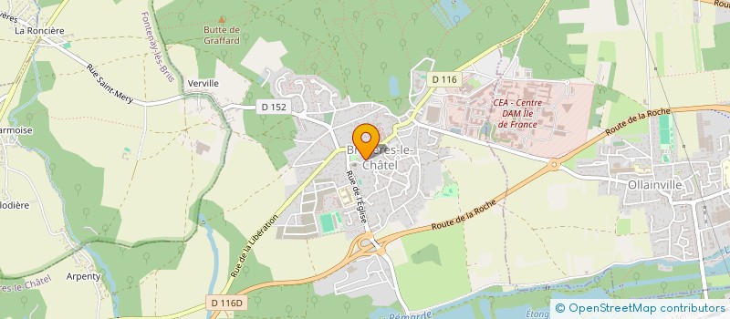 localisation de l'entreprise ASS PAROISSIALE DE BRUYERES-OLLAINVILLE à BRUYERES-LE-CHATEL
