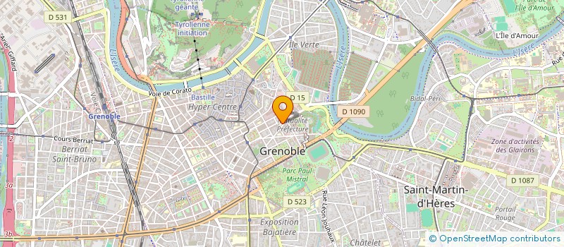 localisation de l'entreprise ASS  PAROISSIALE DE L'EGLISE REFORMEE à GRENOBLE