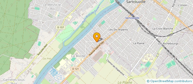 localisation de l'entreprise ASS PAROISSIALE DE LA BORDE à MONTESSON