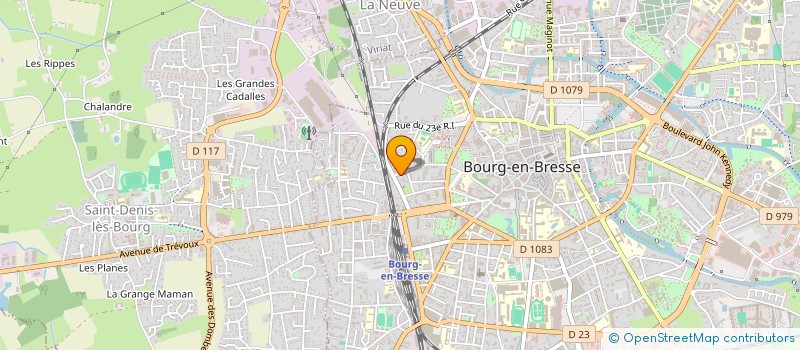 localisation de l'entreprise ASS PAROLE A à BOURG-EN-BRESSE