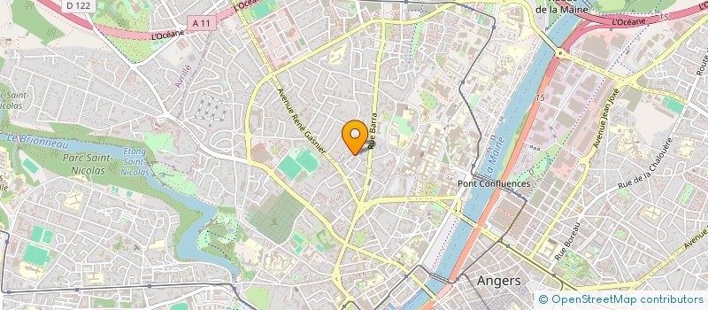 localisation de l'entreprise ASS PAROLE DELIEE à ANGERS