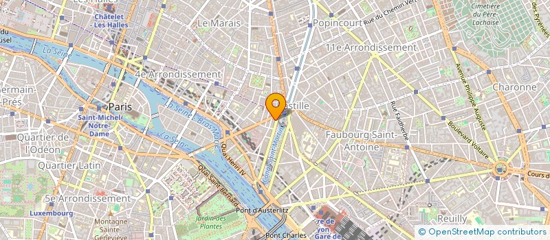 localisation de l'entreprise ASS PARTIC COOPER BROSSE à PARIS