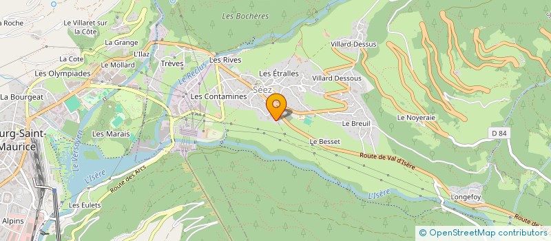 localisation de l'entreprise ASS PASSE MONTAGNE  SEEZ