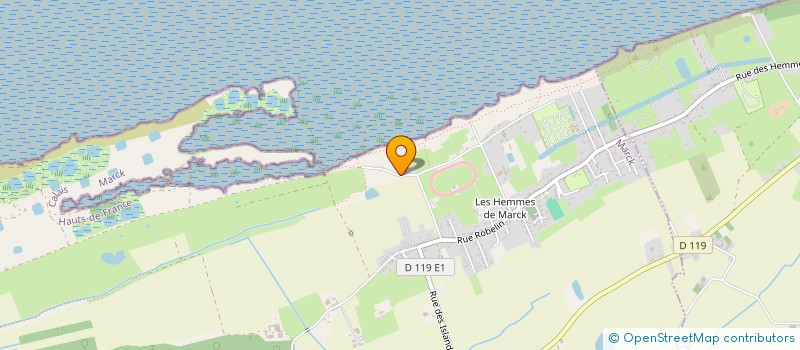 localisation de l'entreprise ASS PASSE PIERRE  MARCK