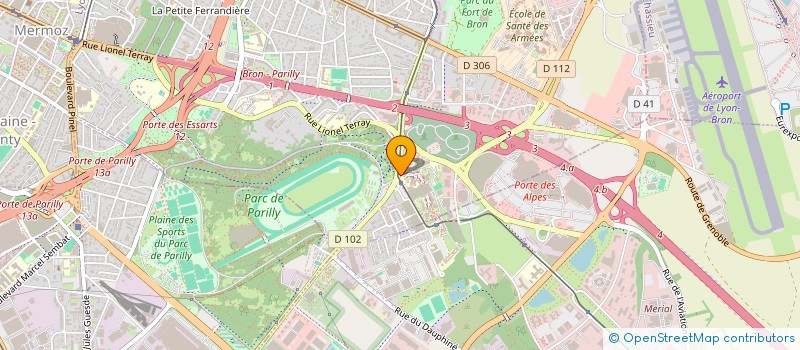 localisation de l'entreprise ASS PASSE REVE EDITIONS à BRON